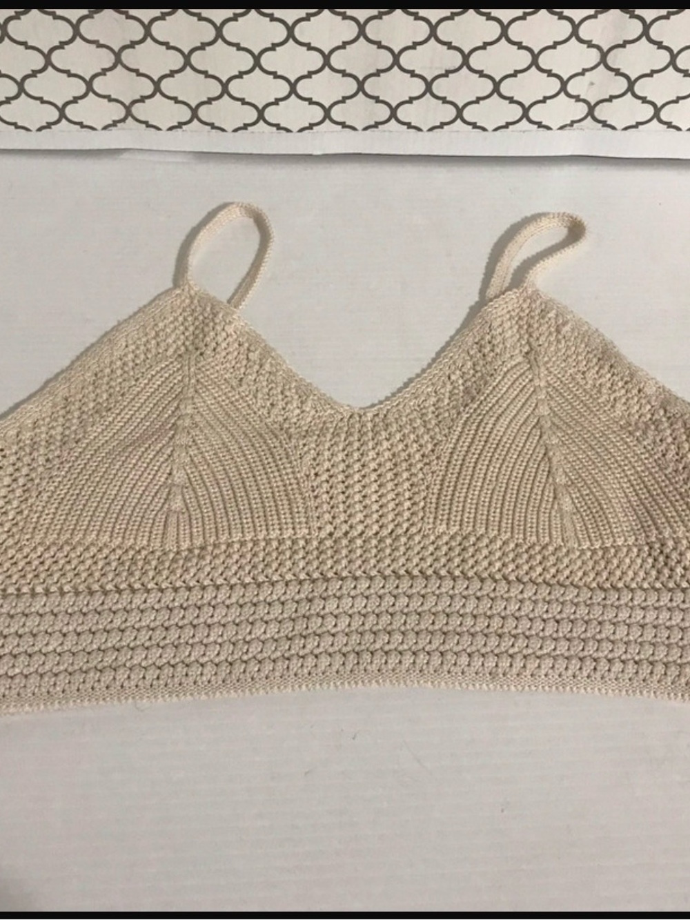 Primark Crochet Crop Top Size S